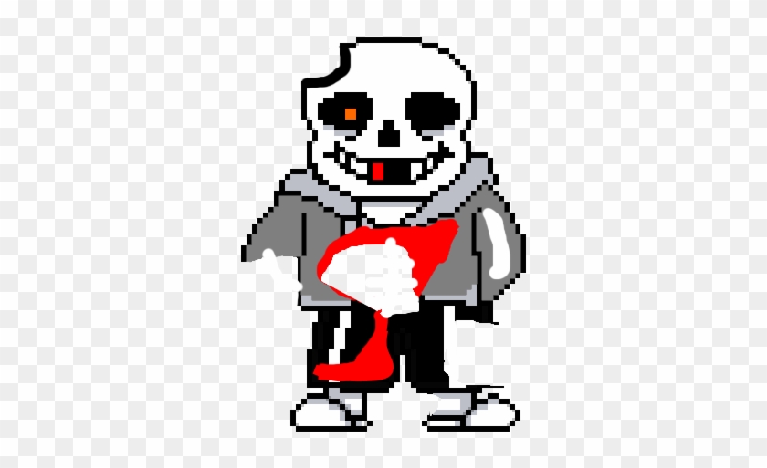 Determination Sans - Undertale Tshirt White Color Drawstring Bag - White/one #1234078