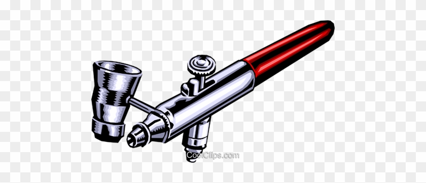 Airbrush Royalty Free Vector Clip Art Illustration - Airbrush Clipart #1234083
