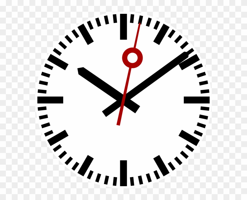 Swiss Railway Clock - 60 Minute Profit Plan #1234245