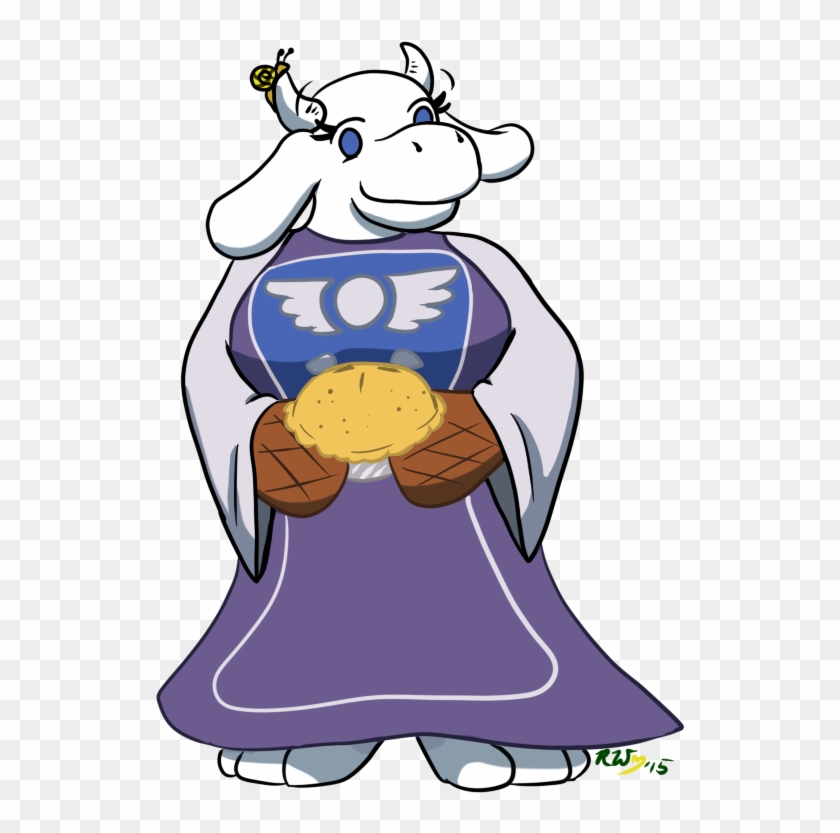 A Doodle Of Toriel From The Game Undertale - Cartoon #1234250