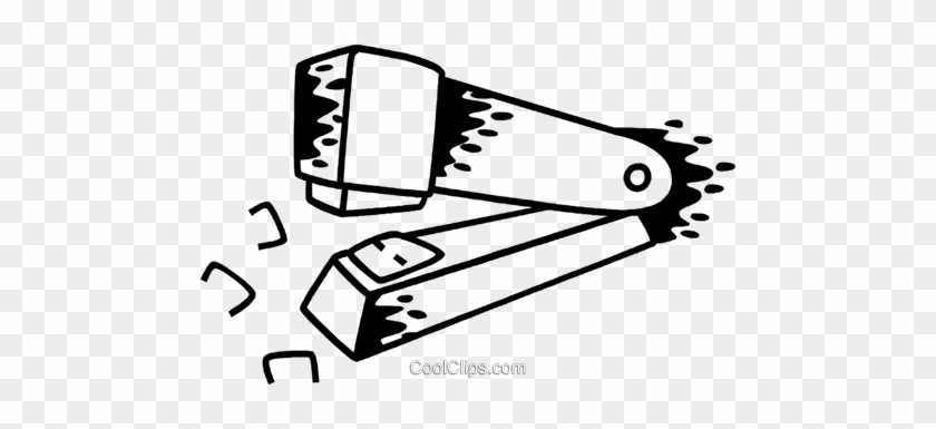 Stapler And Staples Royalty Free Vector Clip Art Illustration - Stapler And Staples Royalty Free Vector Clip Art Illustration #1234305