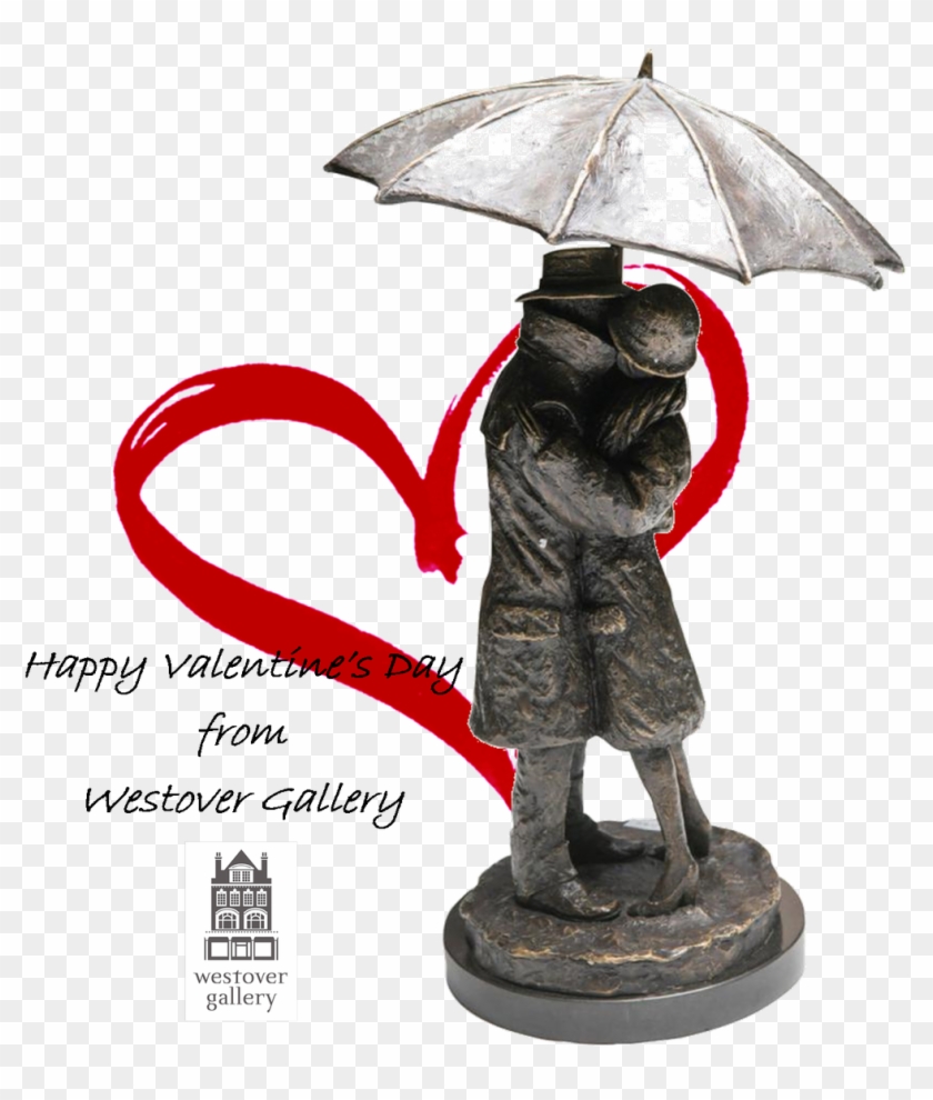 #valentinesday #bronzesculpture #jeffrowland #rainpic - Paintings Jeff Rowland We Have All The Time In The #1234322