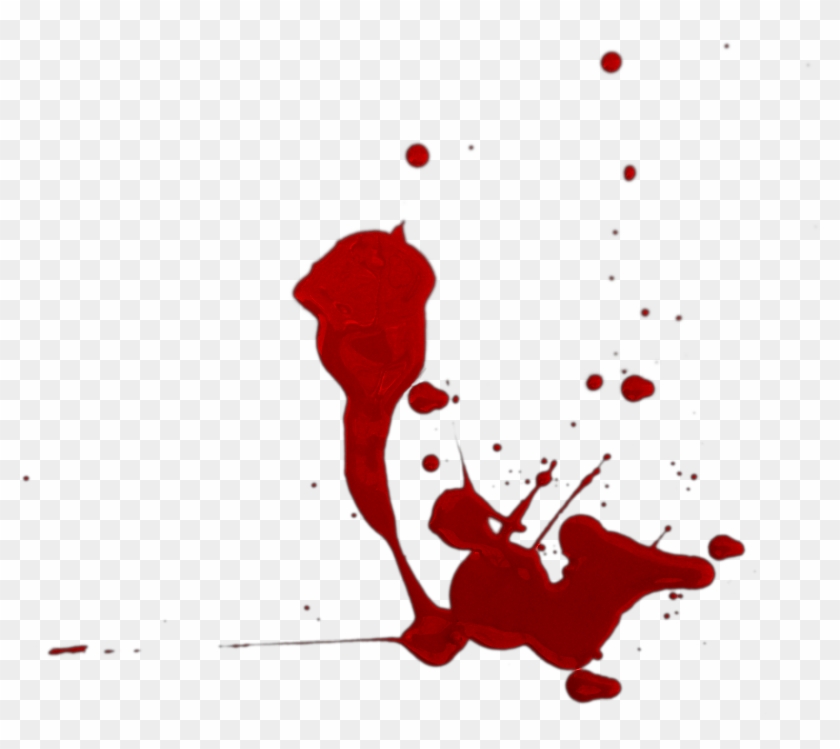 Bloodstain Pattern Analysis Clip Art - Transparent Cartoon Blood Splatter #1234582
