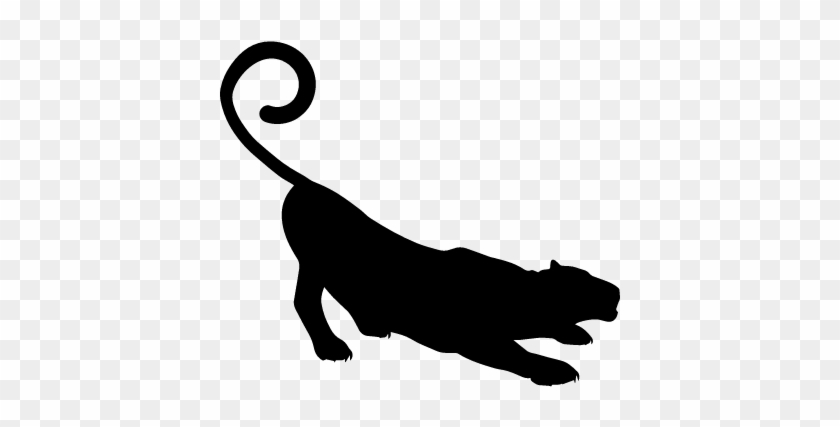 Panther Shape Vector - Panther Shape #1234641