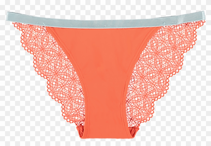 Edition Pale Blue & Lace Orange Set Sett01 1004palebluelaceorange - Panties #1234645