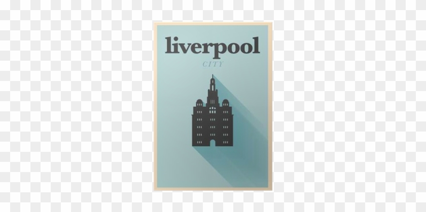 Liverpool City Minimal Poster Design Poster • Pixers® - Universiteit Utrecht #1234682