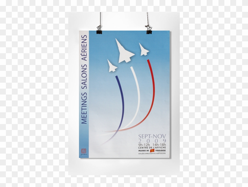 This Poster Is Displayed In The City Of Toulouse In - Concorde #1234686