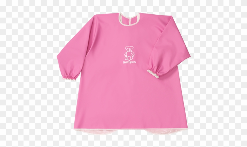 Bb Eat And Play Smock Blue - Baby Björn Long Sleeve Bib #1234761