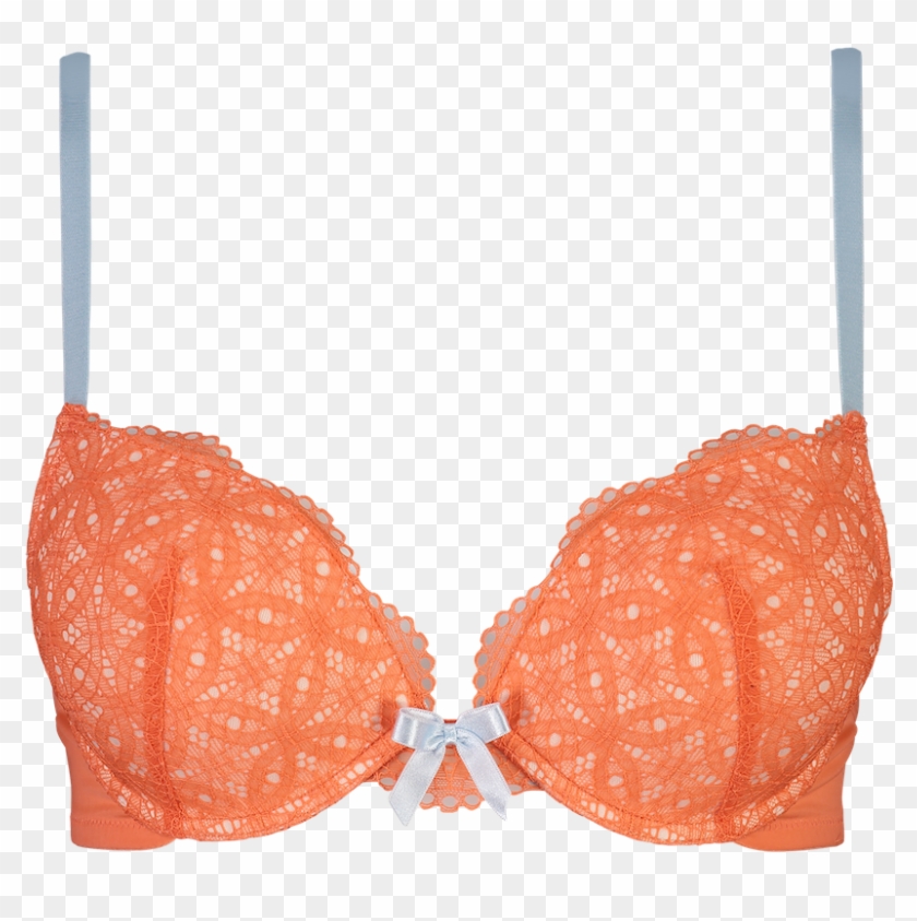 Special Edition Lace Orange & Pale Blue Set Sett01 - Bra #1234767