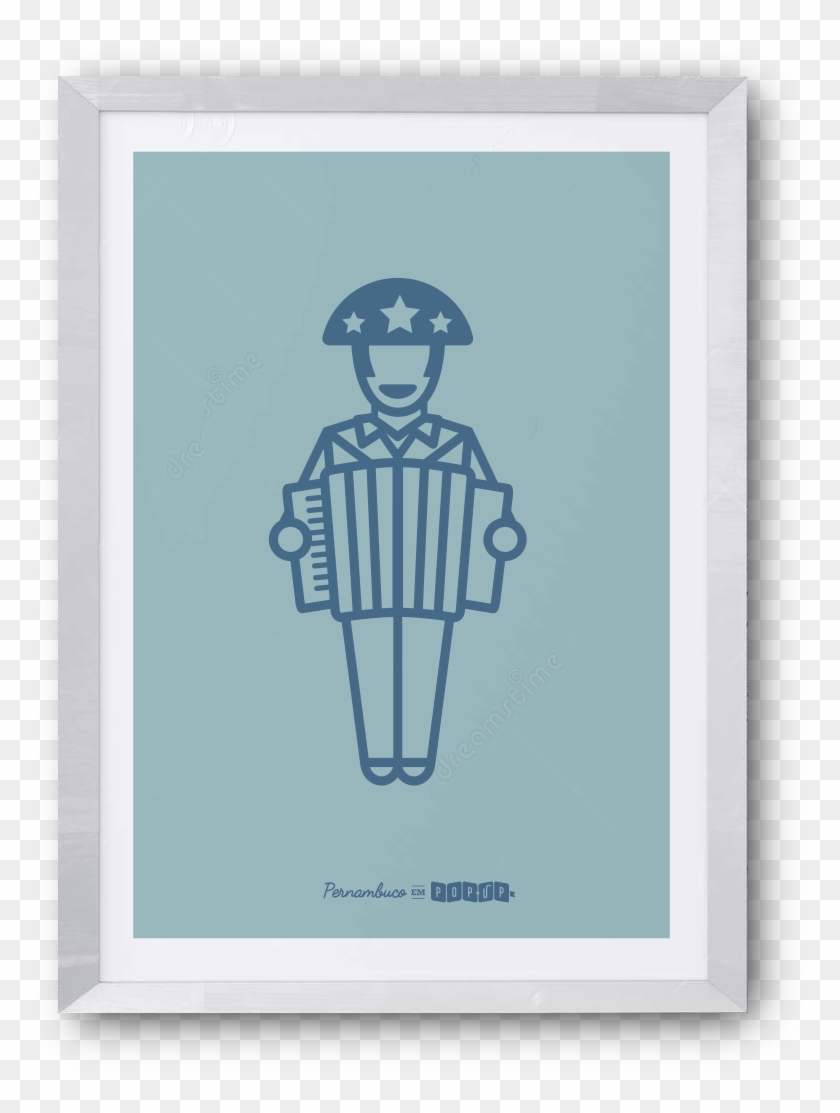 Poster Sanfoneiro - Cartoon #1234769