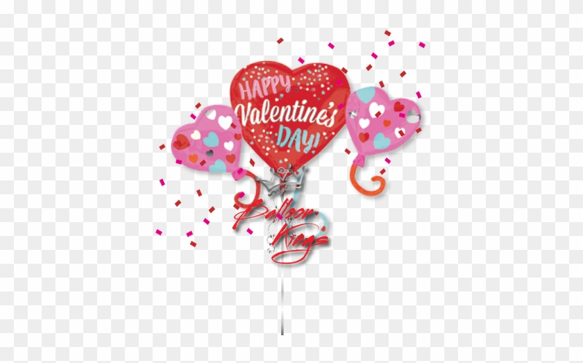 Happy Valentines Day Hearts - 38"pkg Hvd Balloon Hearts #1234958