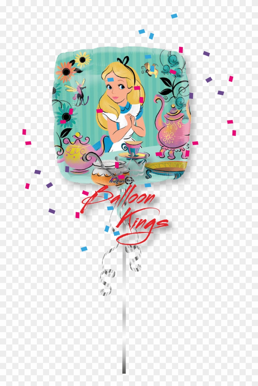 Alice In Wonderland - 18" Alice In Wonderland Balloon - Mylar Balloons Foil #1235004
