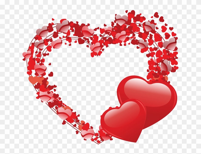Heart Valentines Day Shape Clip Art - Valentines Photo Booth Design #1235051