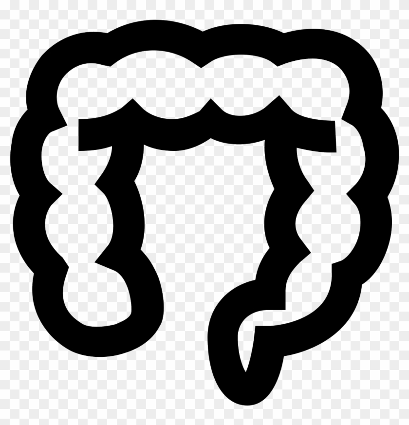 The Image Looks Like A Long Deflated Balloon That Is - Colon Icon #1235052