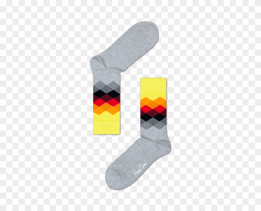 Fun Socks At Happy Socks For Happy People Faded Diamond - Sock #1235098