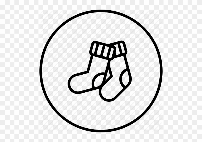 Iiii Clipart Sock - Socks Icon #1235105