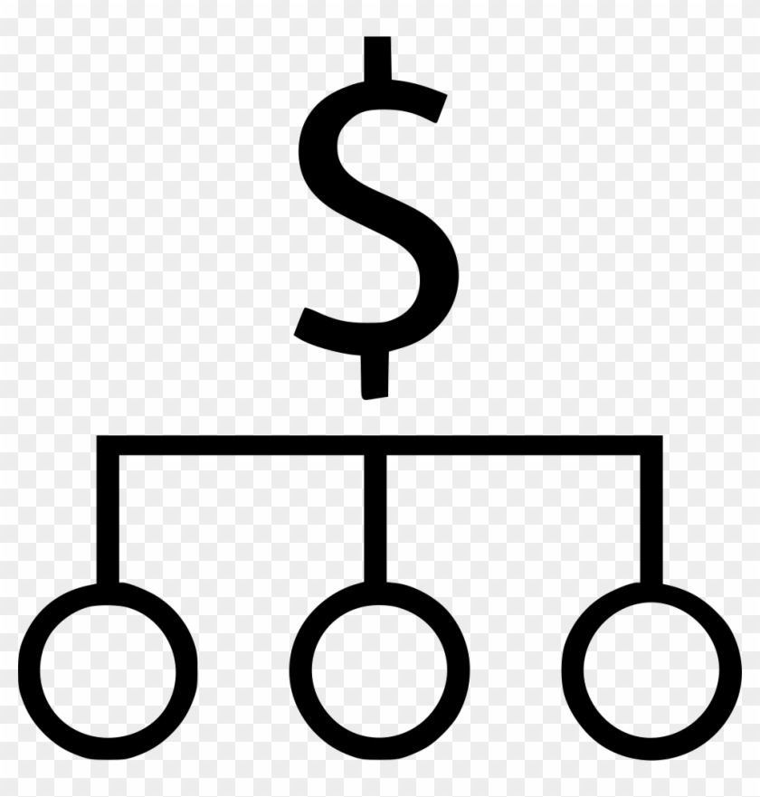 Dollar Sign Strategy Online Business Revenue Svg Png - Network Topology Icon #1235123