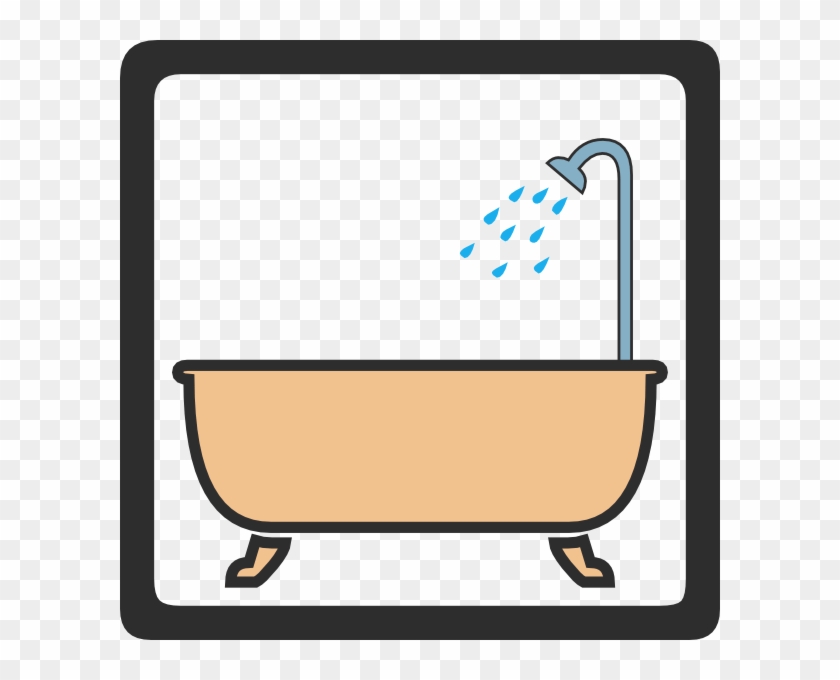Sports Border Clip Art - Shower And Bath Clipart #1235140