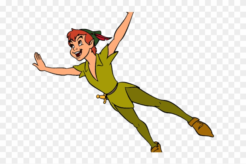 Fly Clipart Dancing - Peter Pan Flying #1235151
