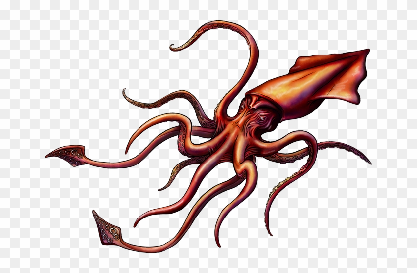 Cartoon Kraken Png #1235165