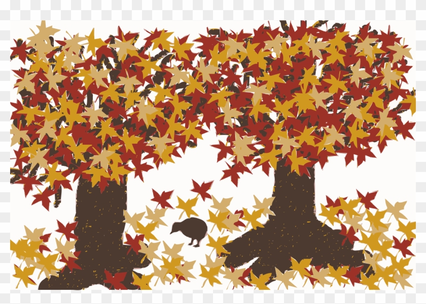 Attractive Clip Art Autumn Tree Medium Size - Attractive Clip Art Autumn Tree Medium Size #1235173