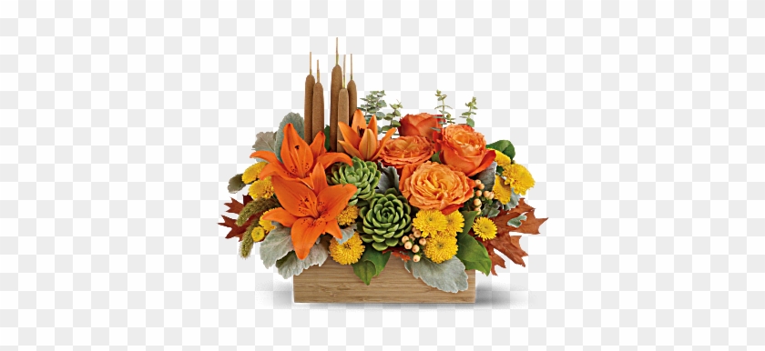 Jardin En Bambou Fleur Arrangement Floral De De Teleflora - Fall Flowers - Same & Next-day Flower Delivery #1235182