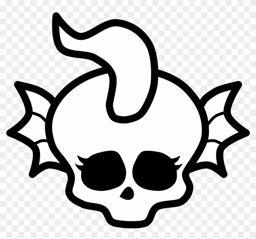 Monster High Skull Coloring Pages #1235218