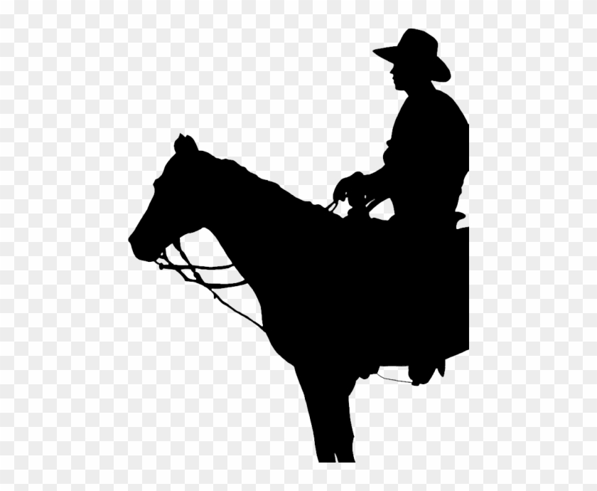 Free Png Cowboy Silhouette Png Images Transparent - Silhouette Cowboy #1235352