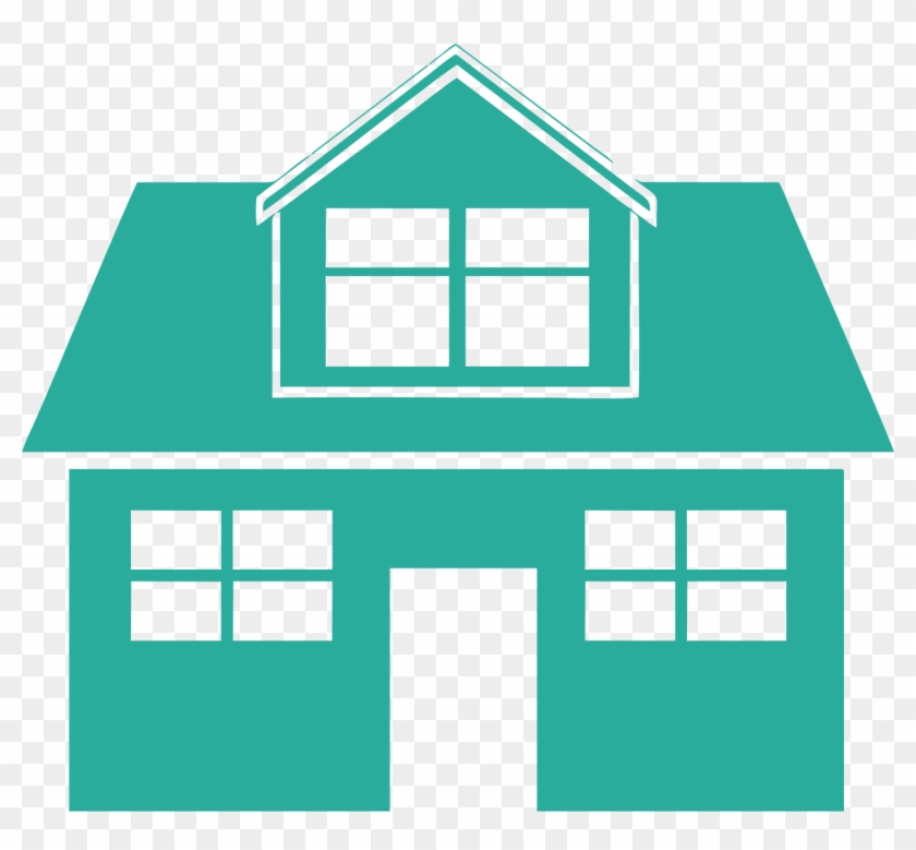 House Computer Icons Clip Art - House Silhouette Free Clip Art #1235500