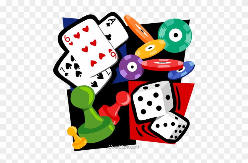 Dice Clipart Gamble - Games And Puzzles Clip Art #1235536