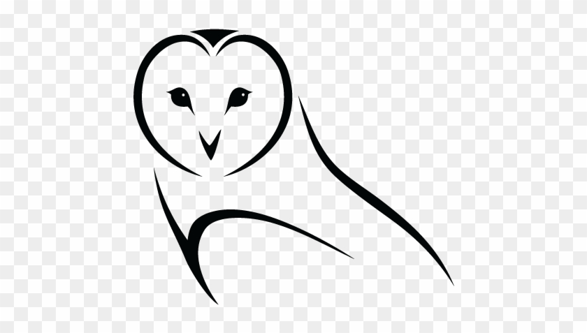 Image Result For Barn Owl Logo - Owl Logo White Png #1235558