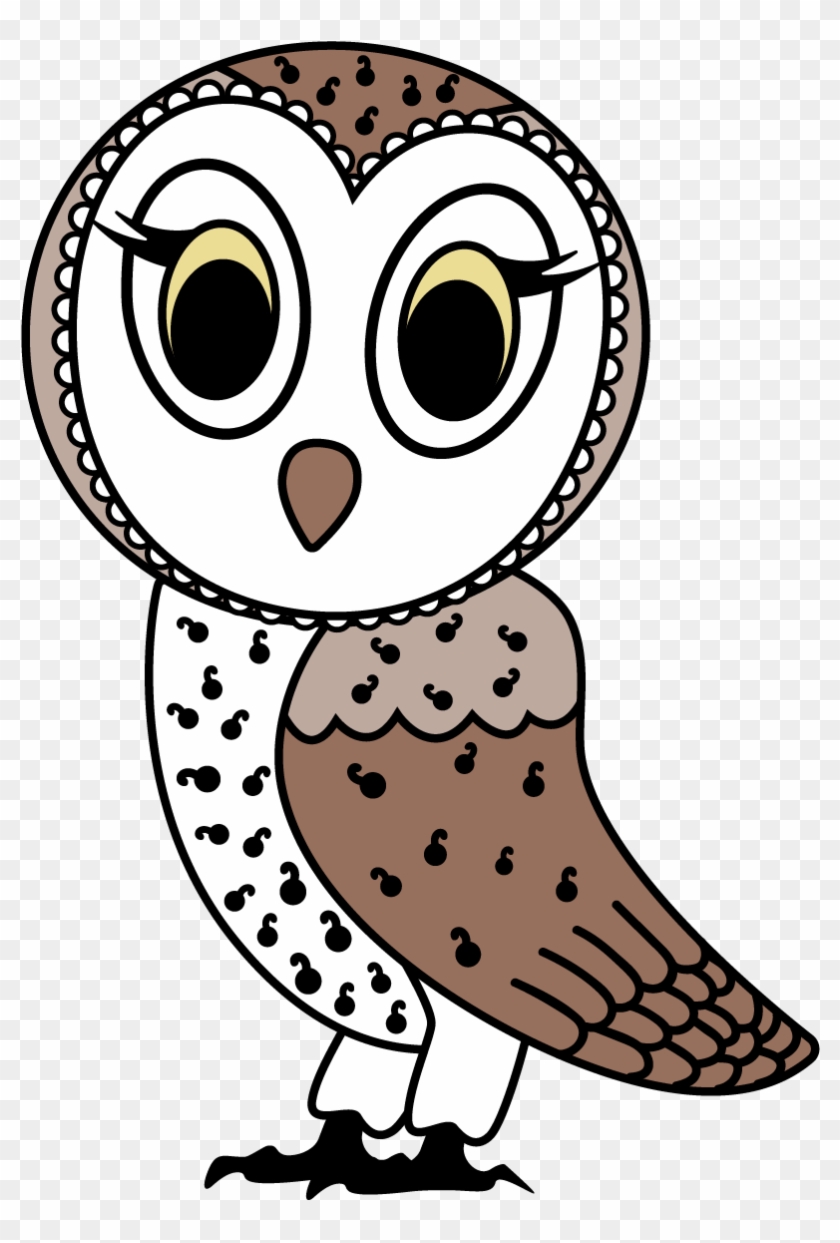 Ali The Owl Mascot - Barn Owl #1235561