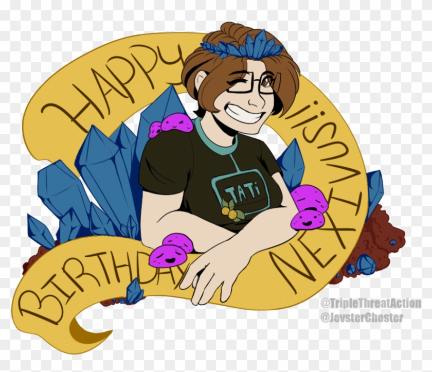 Nex Bday Present Flat Colors By Triplethreataction - Cartoon #1235591