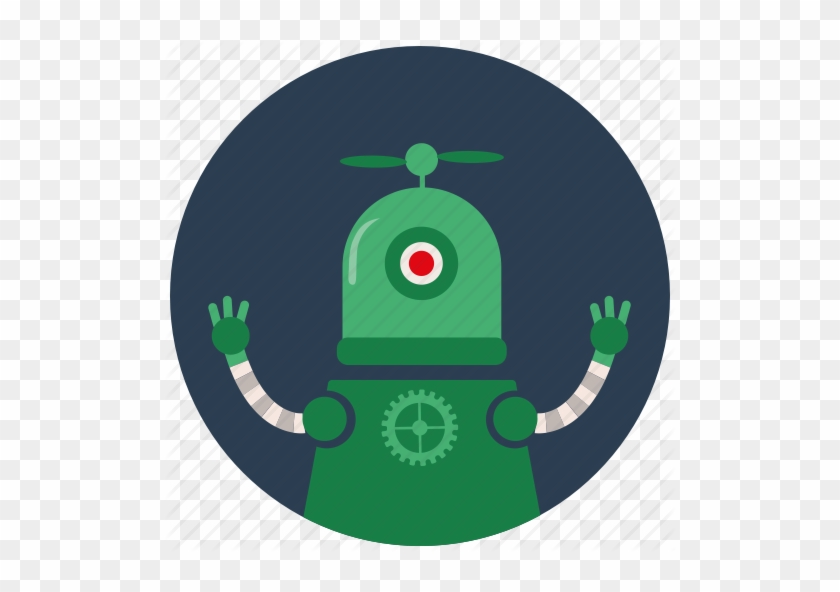 Robot Icons - Robot Flat Icon Png #1235617