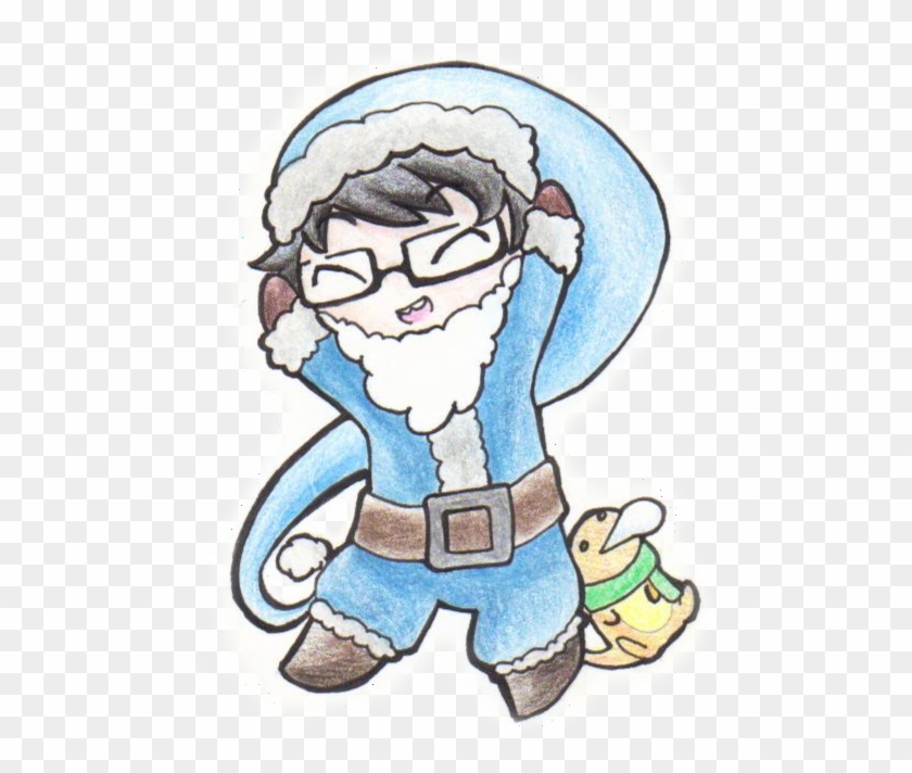 John Santabert And Casey [chibi Present] By Mistressamerah - Cartoon #1235647