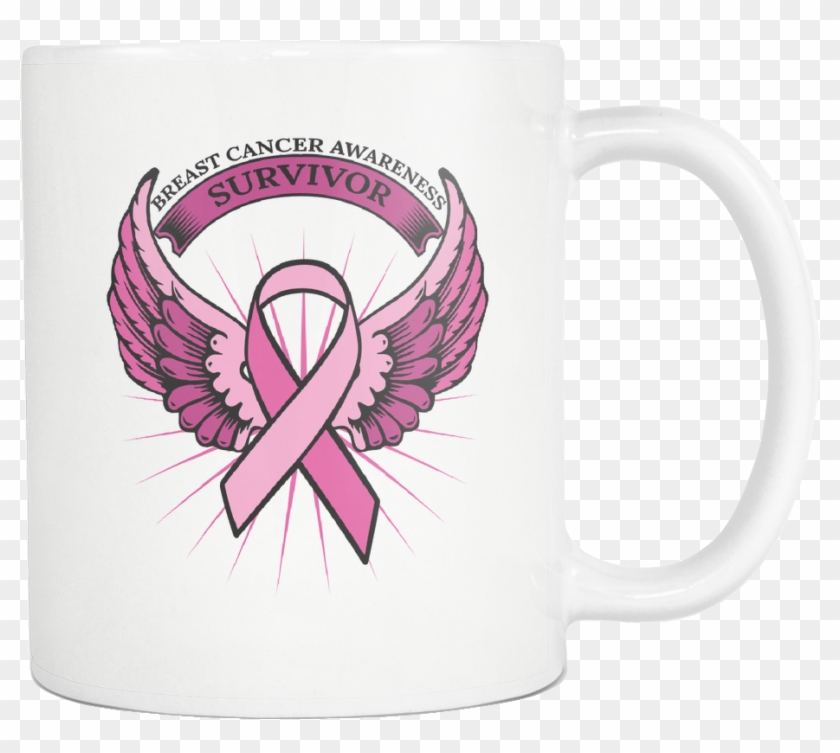 Breast Cancer Awareness Survivor Pink Ribbon Merchandise - Pink Ribbon #1235707