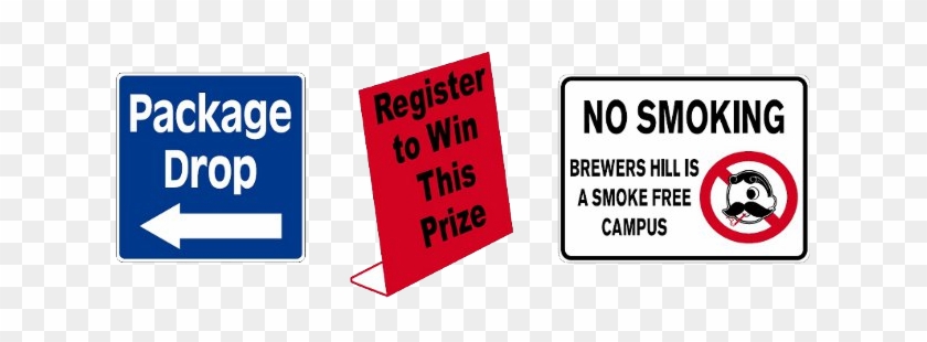 Shape Cut Signs - Traffic Sign #1235771