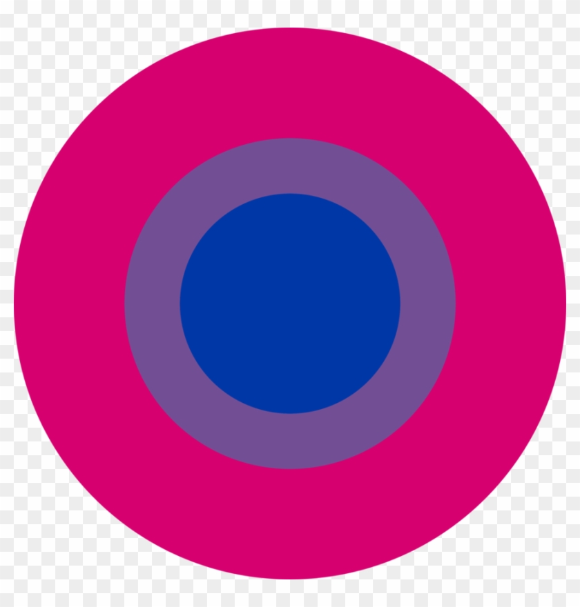 Bi Pride Circle By Pride-flags - Circle Pride Flags #1235781