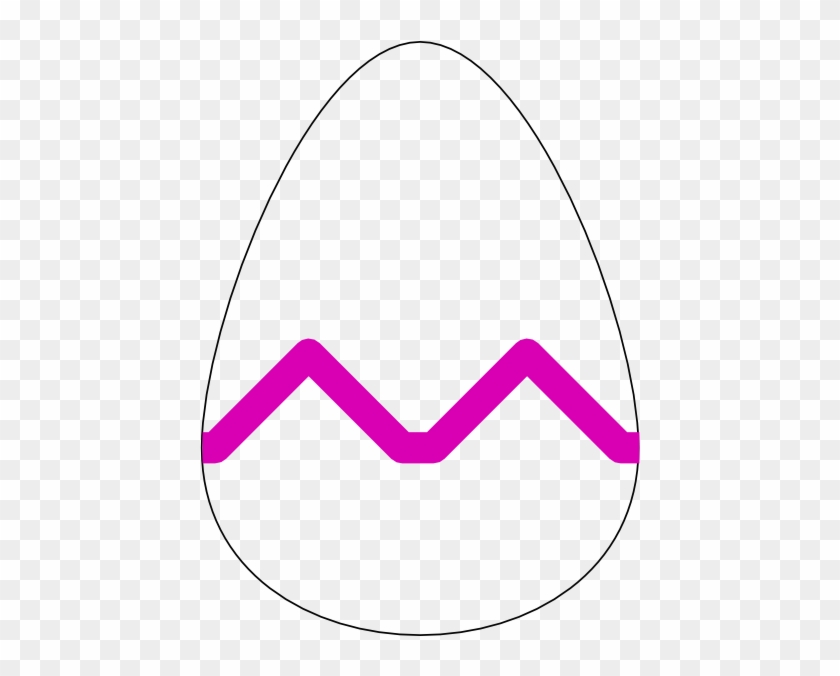 Easter Egg Clip Art At Clker - Pascoa Png Ovos Contorno #1235928