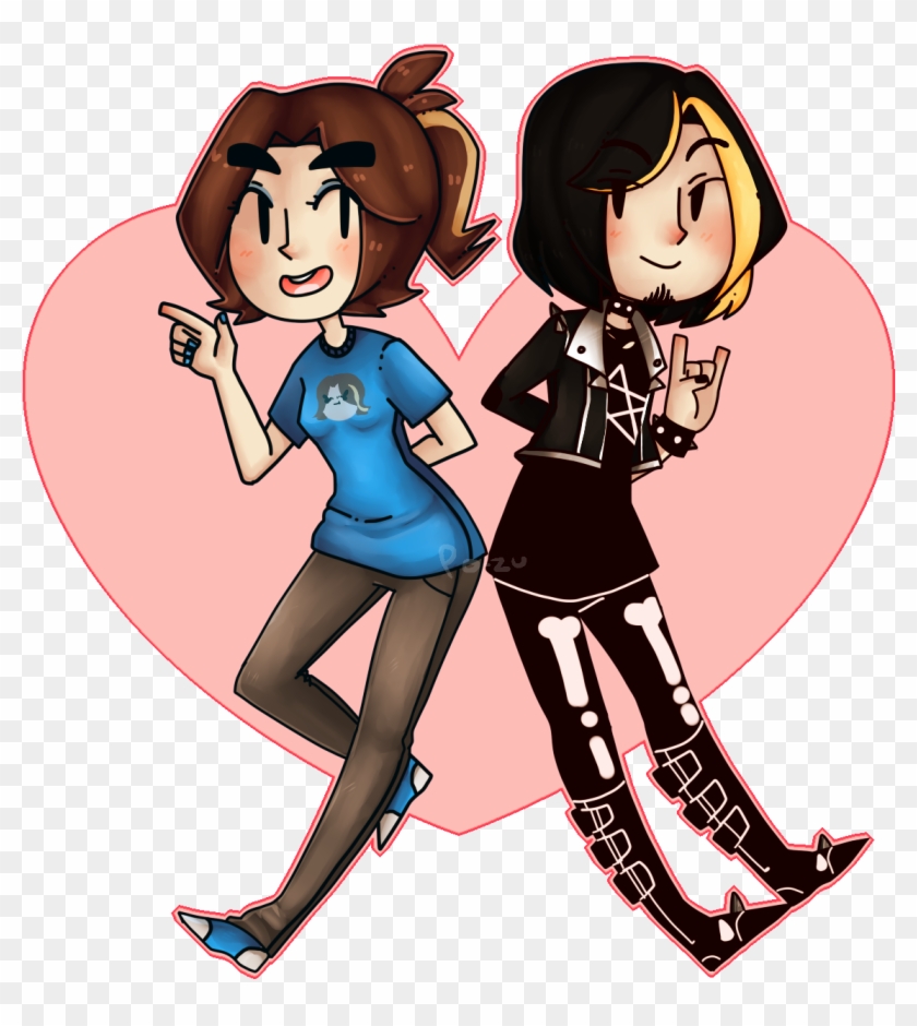 My Friend Draw This Awesome Genderswapped Version Of - Suzy Game Grumps Fan Art #1236043