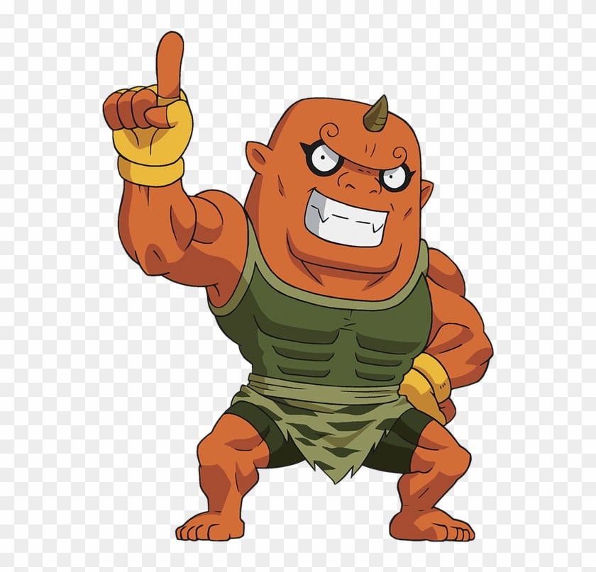 This Pumped Up Yo Kai Is Ready To Whip Friends And - Yo Kai Watch Sgt Burly #1236067