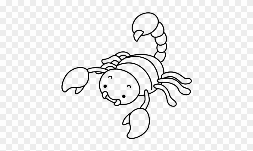 Dibujos De Escorpiones - Dibujo De Escorpion Para Colorear - Free  Transparent PNG Clipart Images Download