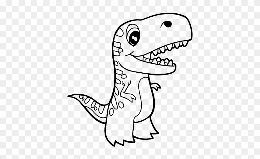 Affordable Juegos De Colorear Dinosaurios Carnivoros - Baby T Rex Coloring Page #1236204