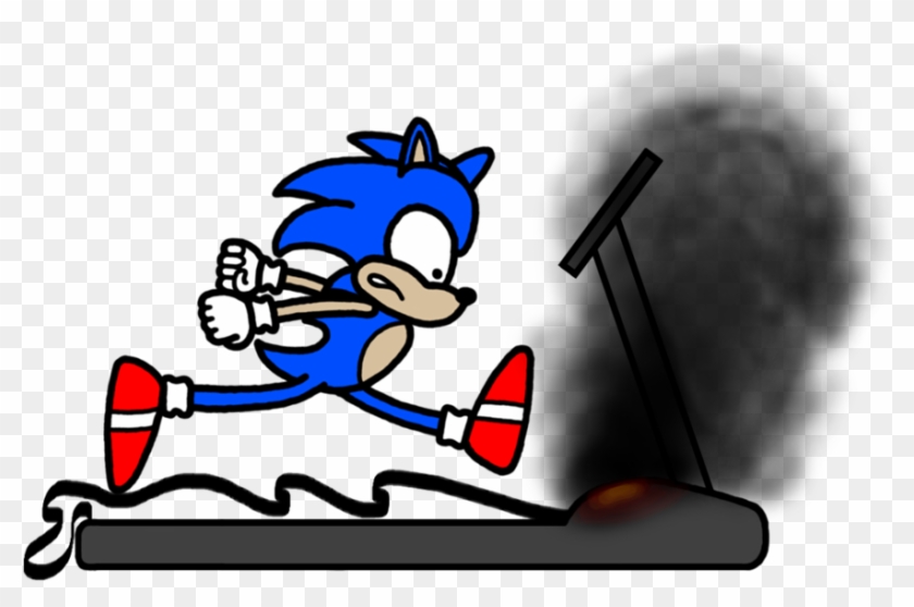 Sonic's Treadmill By Emceech4p - Cartoon #1236262