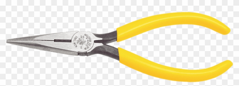 Needle Nose Pliers Png - Klein Tools J203-6 Journeyman 6" Standard Long Nose #1236329