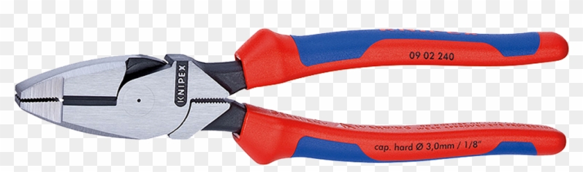 Plier Png File - Knipex - Cutting Plier, Lineman, 240mm - 09 12 240 #1236352