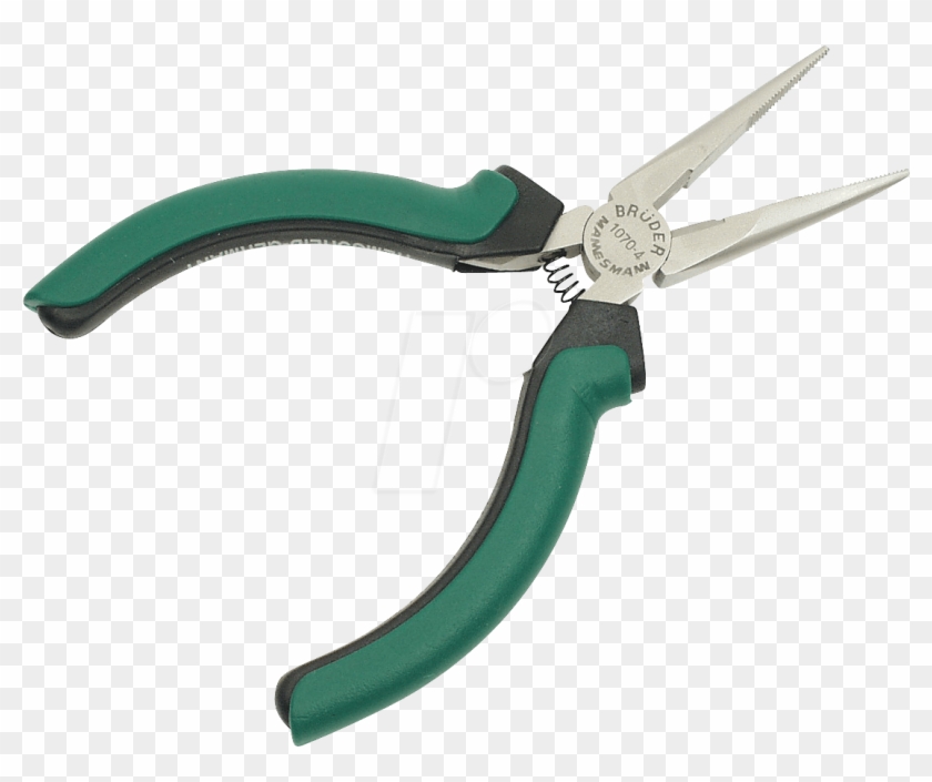 Electronic Long Nose Pliers, 130 Mm Brüder Mannesmann - Brüder Mannesmann Electronic Long Nose Pliers, 130 #1236362