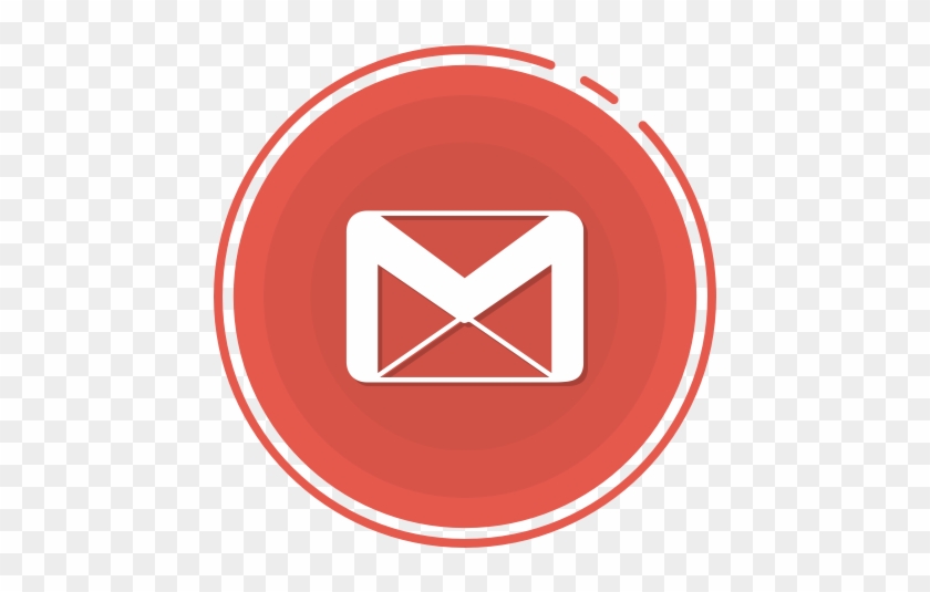 Gmail Circle Icon, Gmail Ring Icon, Gmail Circle Character, - Gmail Icon Png #1236434