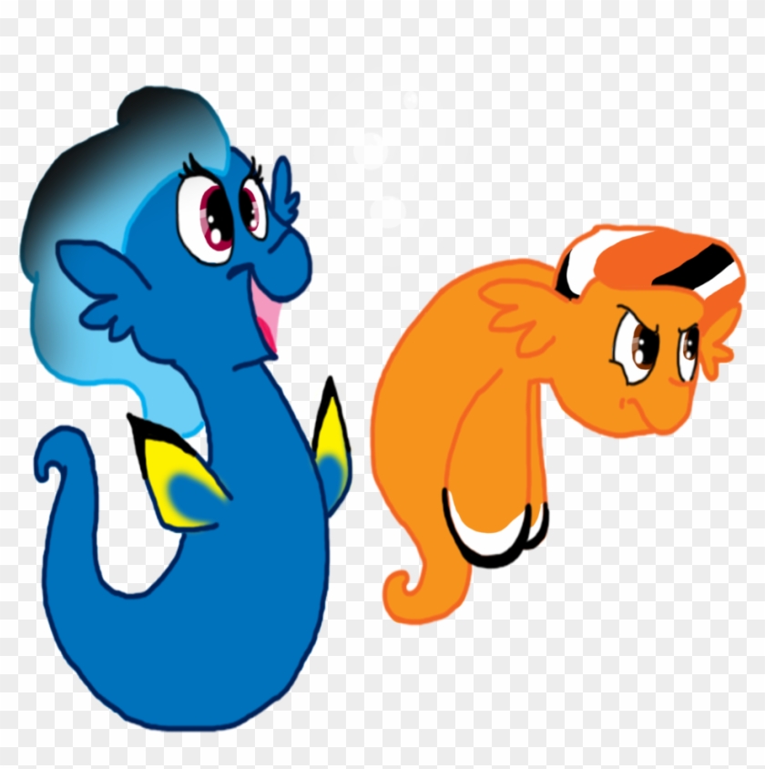 Ghost-peacock, Crossover, Dory, Finding Nemo, Nemo, - Cartoon #1236674