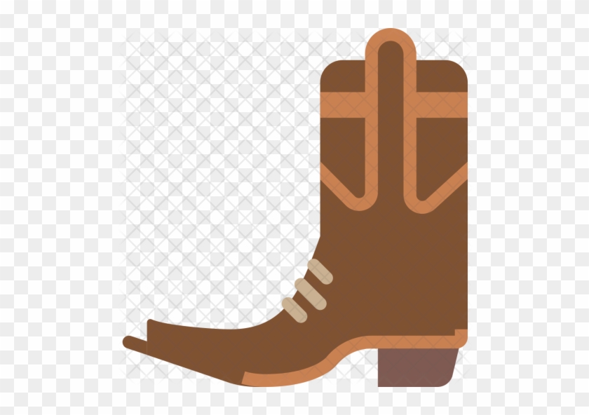 Cowboy Icon - Cowboy Boots Icon #1236713
